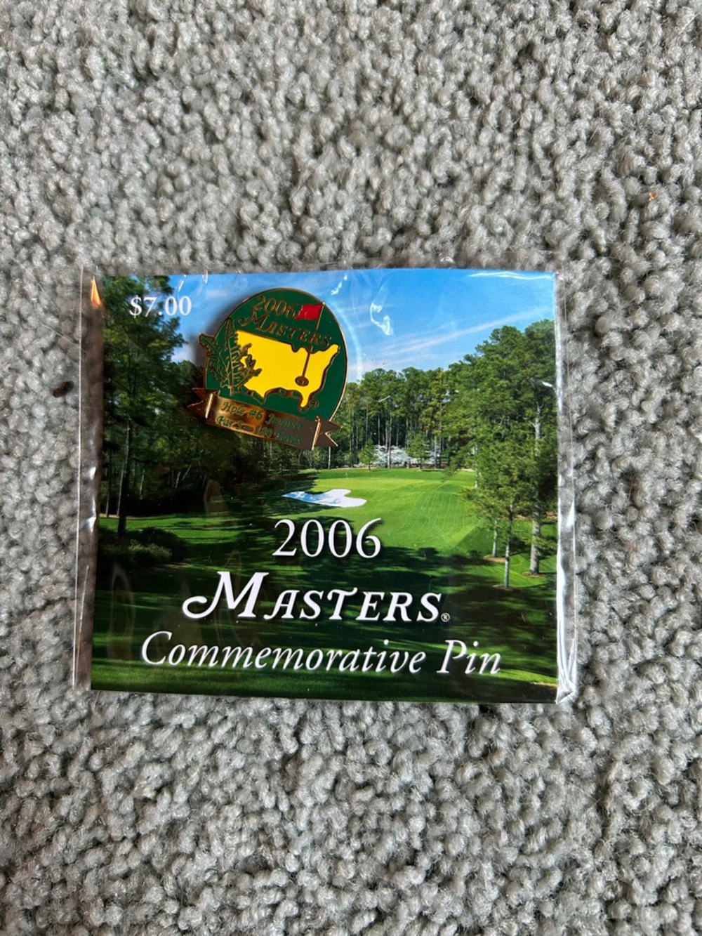 2006 Masters Commemorative Golf Pin